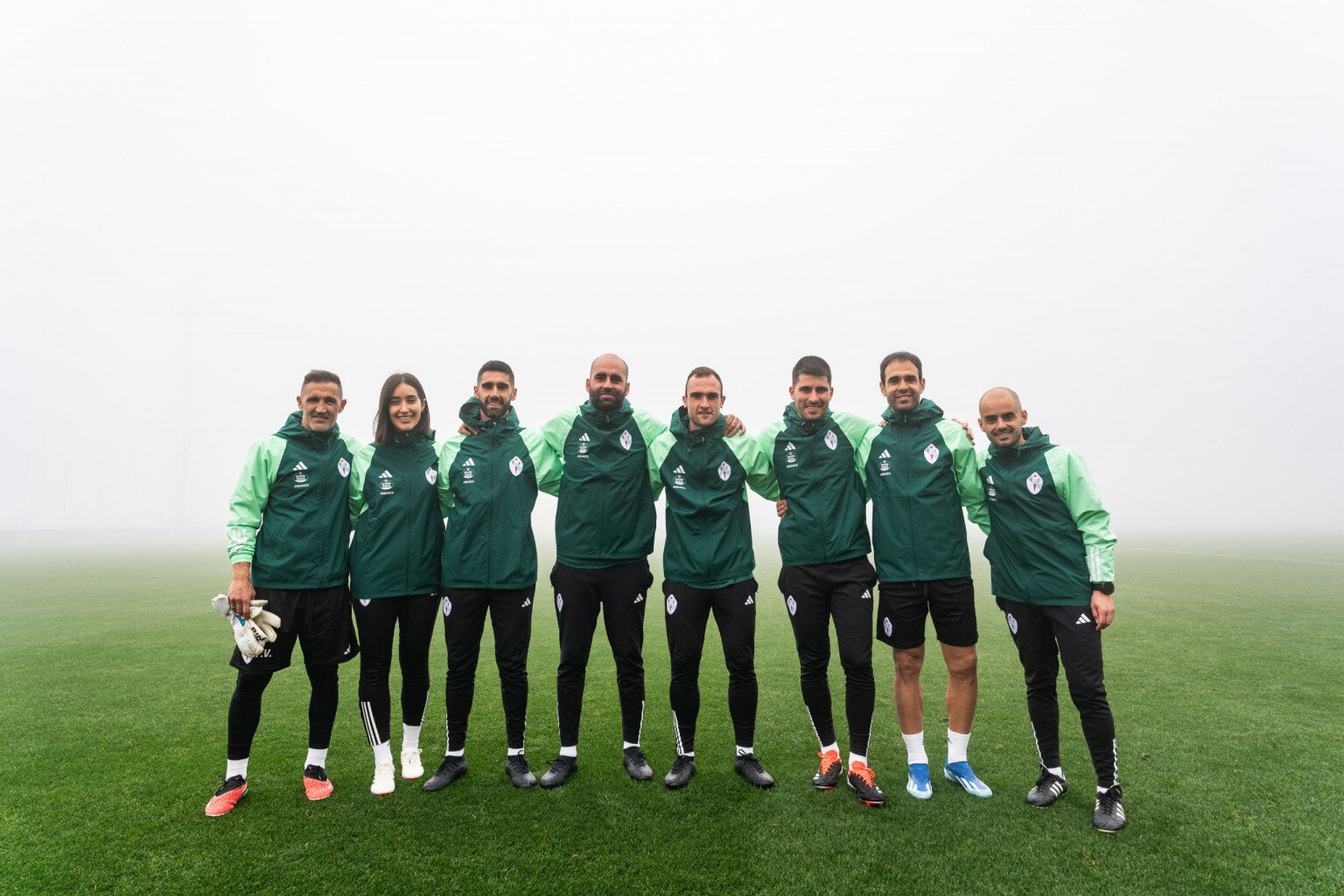 Claudio Giráldez y el nuevo cuerpo técnico del RC Celta RC Celta