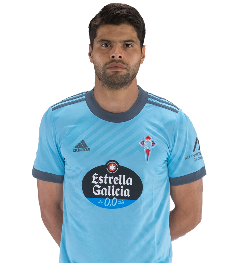 Imágen del jugador N. Araujo posando