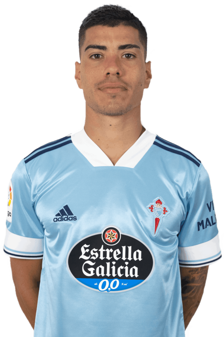 Imágen del jugador L. Olaza posando