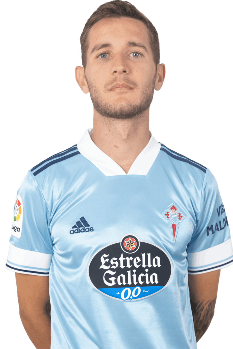Imágen del jugador Jorge Sáenz posando
