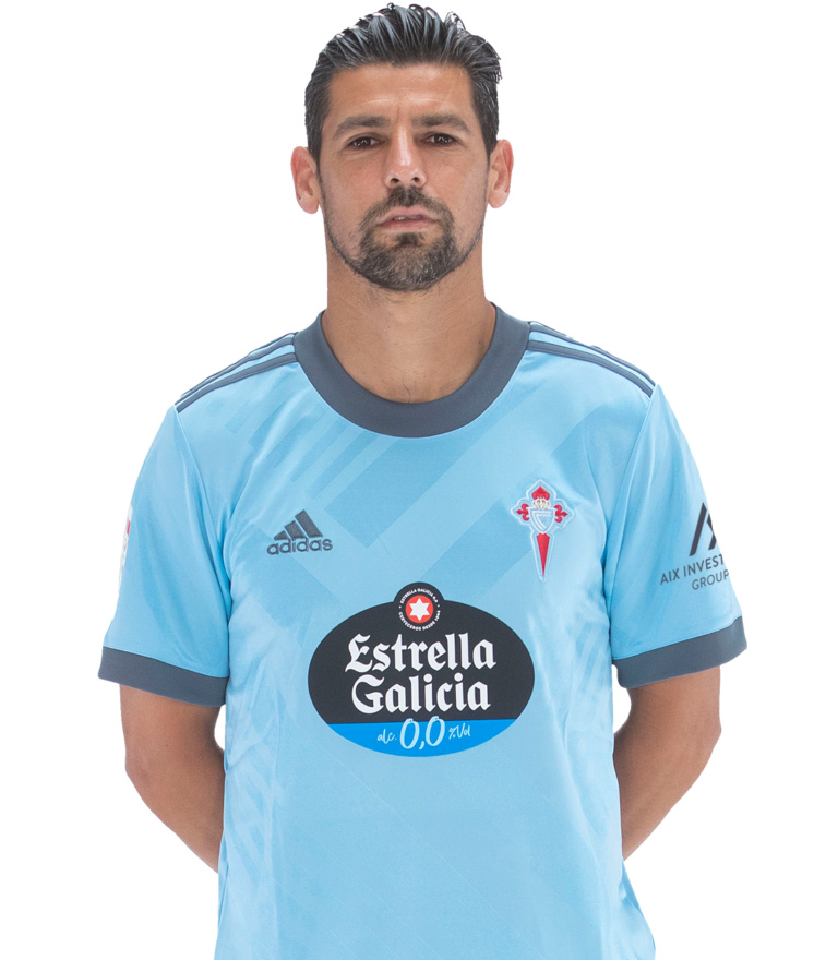 Imágen del jugador Nolito posando