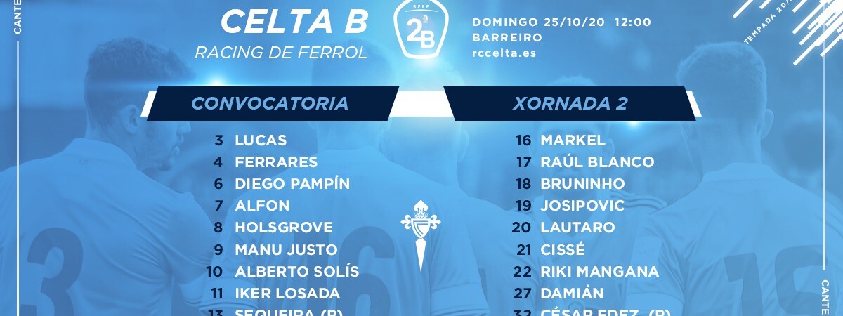 convocatoria celta b ferrol 241020