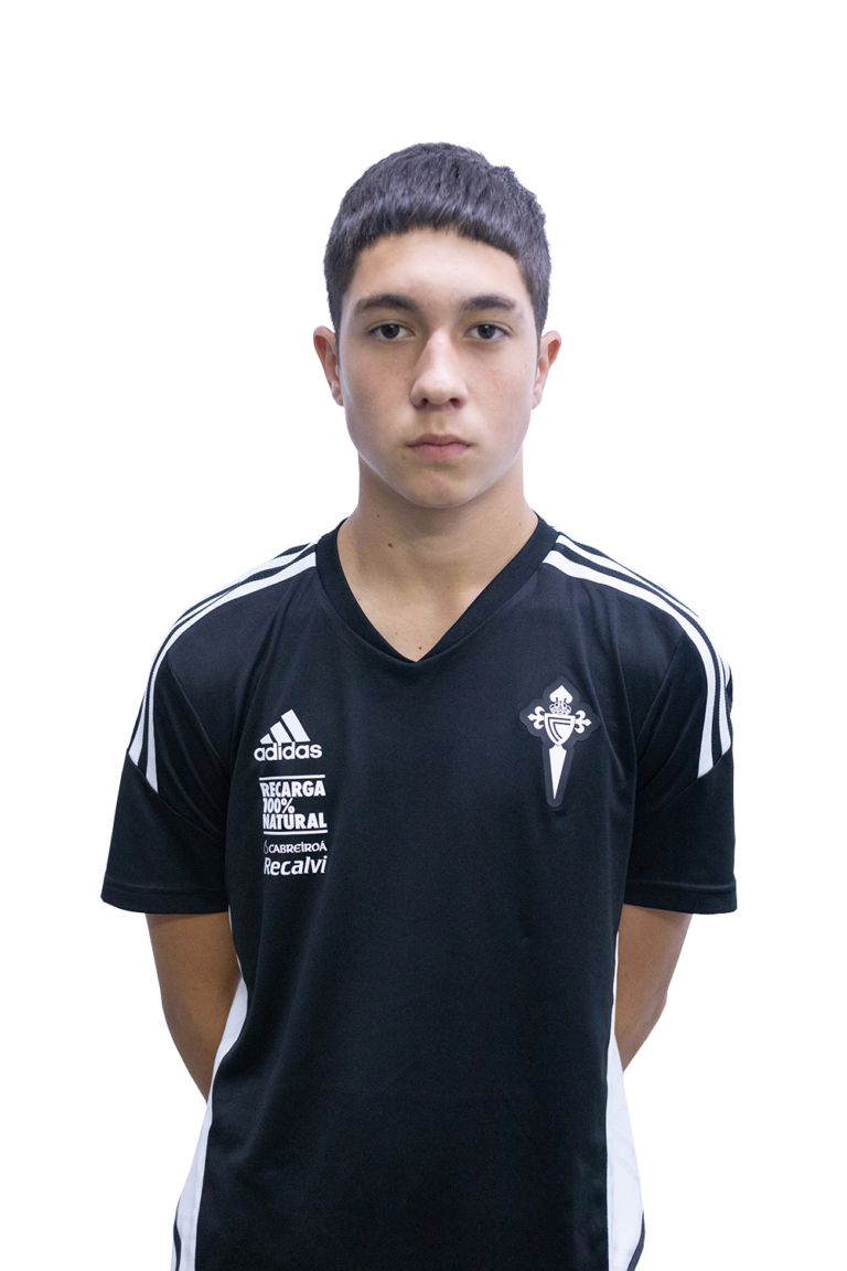 Imágen del jugador Arón Alonso Pajón posando