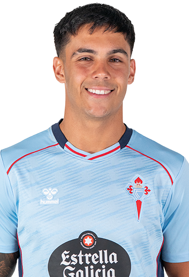 Imágen del jugador Hugo Sotelo posando