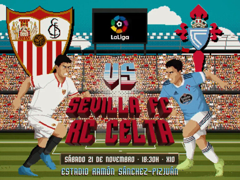 celta sevilla 8bit creatividad