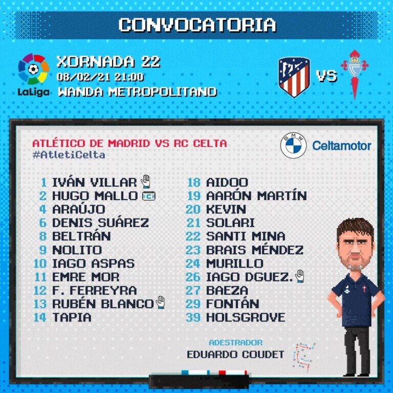 CONVOCATORIA FB OK ATLETI WANDA