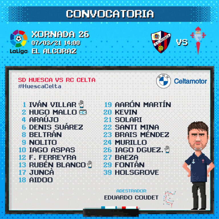 convocatoria huesca celta 060321 cuadrada