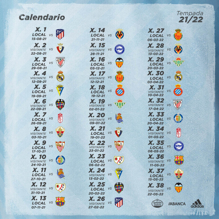 CALENDARIO laliga 2122 b