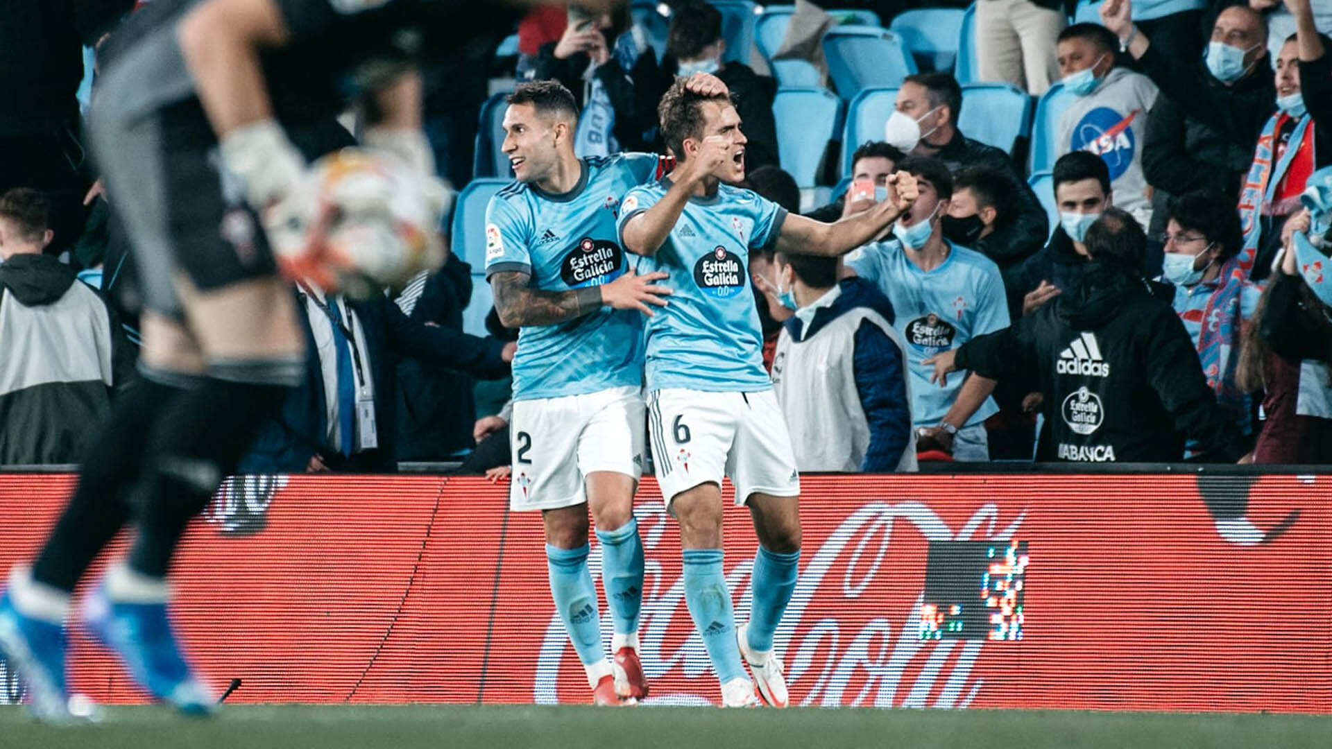 denis suarez celebracion celta granada hztal 270921