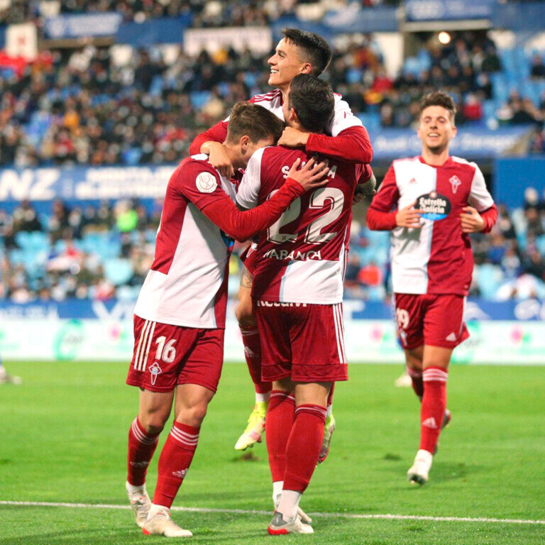 cervi celebracion equipo cuadrada ebro celta 301121