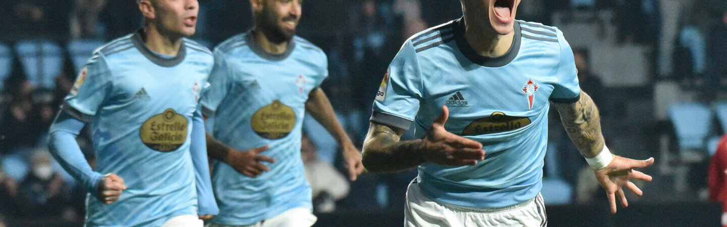 santi mina celebracion gol celta espanyol 171221 hztal