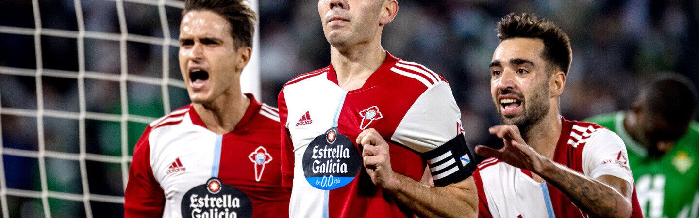 iago aspas celebracion betis celta hztal 020122