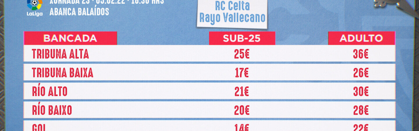 precios celta rayo hztal