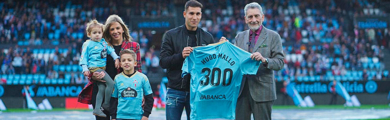 Hugo Mallo, a legendary captain and 300 LaLiga games as a sky blue ...