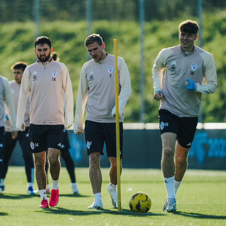 20231123_Entrenamiento_CarlStarfelt, JorgenStrandLarsen, LucaDeLaTorre, WilliotSwedberg2