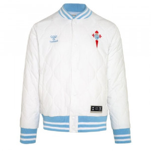 Chaqueta Unisex Retro College Lifestyle Blanco