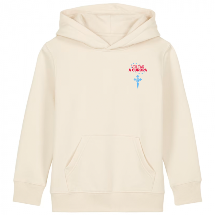 Imágen destacada de Hoodie Infantil Beige Voltar a Europa Tour